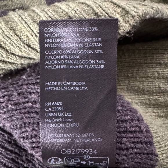 Anthropologie Maeve Oversized Austin Valley Riding Academy Sweater | MEDIUM - Picture 8 of 10